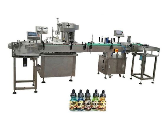 China Twee Machines van het Hoofden volledig Automatische Flessenvullen voor de Amberflessen van 30ml leverancier